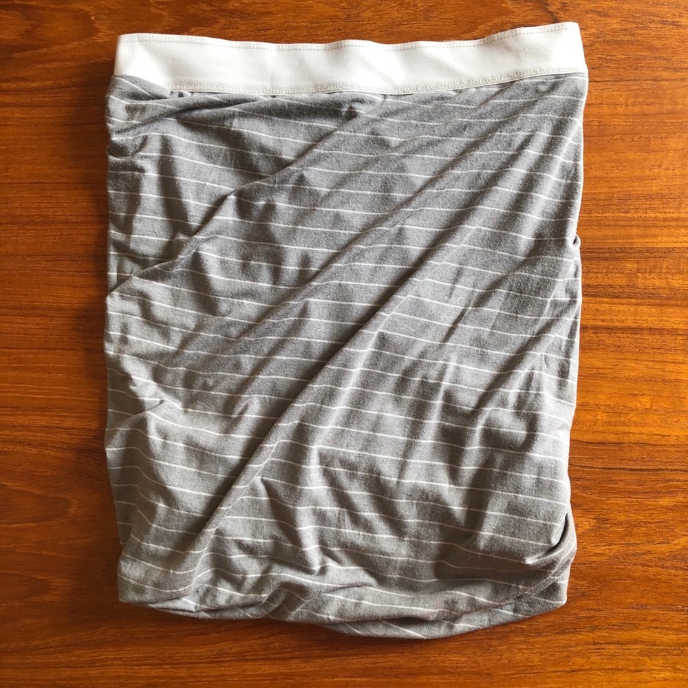 ALEXANDERWANG.T Micromodal Twisted Hem Skirt